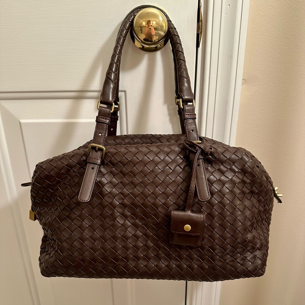 Bottega Veneta leather shoulder bag